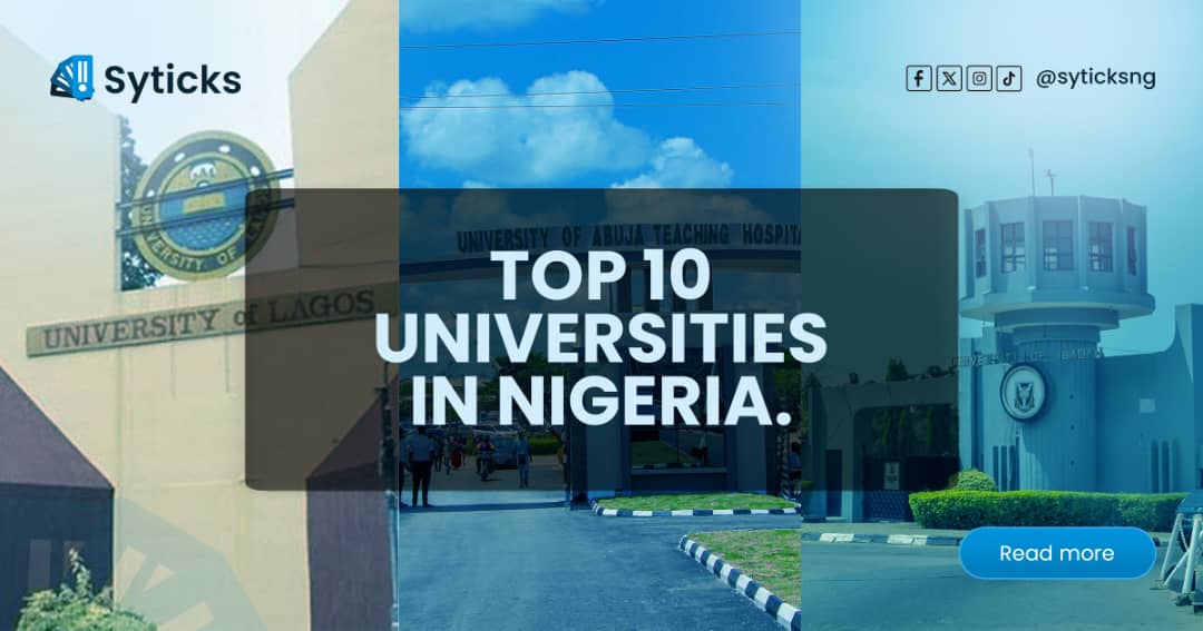 Top 10 universities in Nigeria