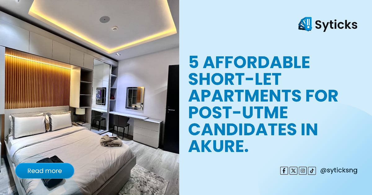 5 Affordable Short-Let Apartments for Post-UTME Candidates in Akure